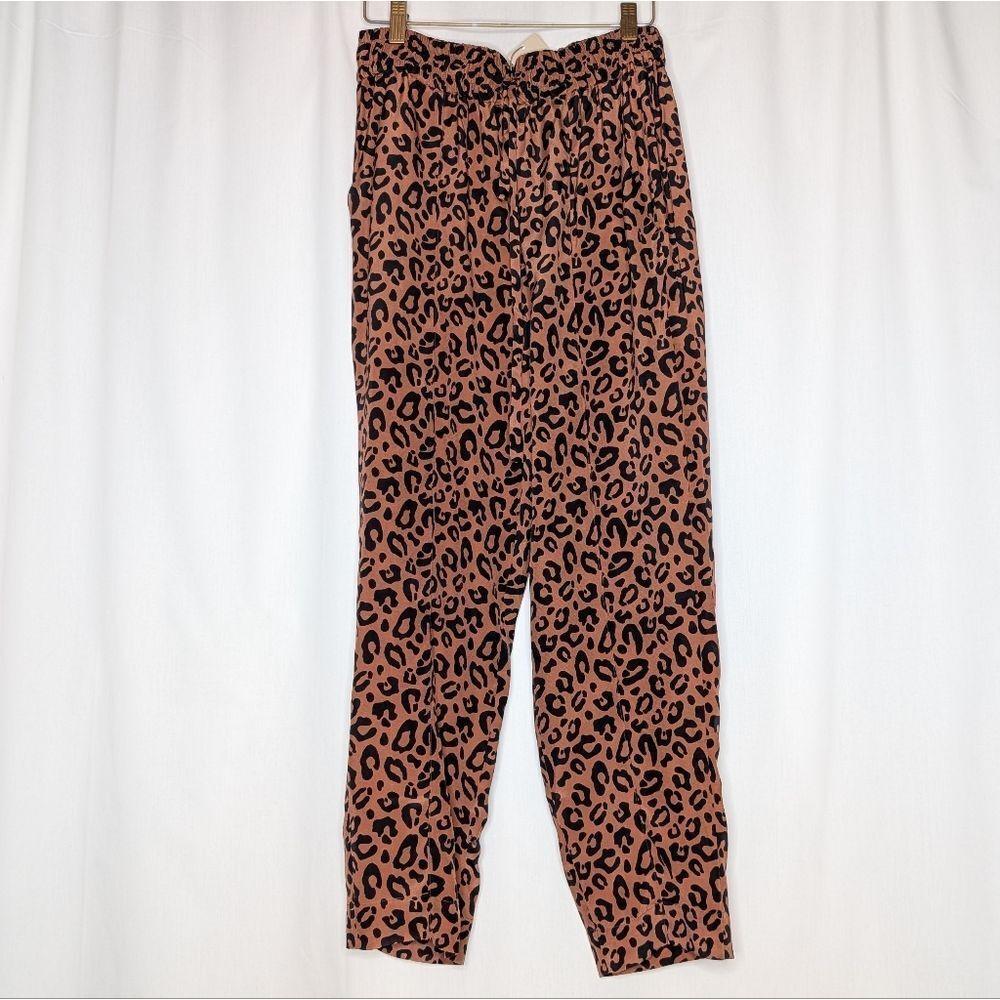 Tucker Julia Pant Coffee Kitty Cat Dreamer Stretch Silk Double Georgette